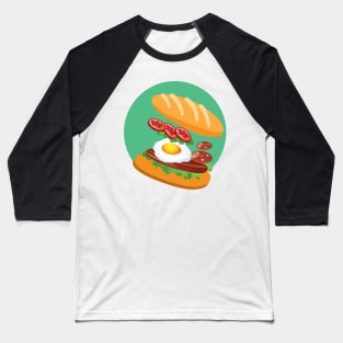 Vietnamese Banh Mi Awesome Food Baseball T-Shirt